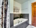 Master Bathroom Newly Renovated Luxury Soaking Tub and Spa